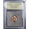 Image 2 : ***Auction Highlight*** 1955/1955 DDO . . Lincoln Cent 1c Graded Choice Unc RB By USCG (fc)
