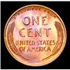 Image 3 : 1955-s nice toning . Lincoln Cent 1c Grades GEM Unc RB
