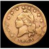 Image 2 : 1863 Army & Navy . . Civil War Token 1c Grades vf++