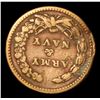 Image 3 : 1863 Army & Navy . . Civil War Token 1c Grades vf++