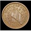 Image 2 : 1863 Spoot Famous & Sought Error Shoot him on the 'Spoot' Civil War Token 1c Grades xf+