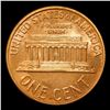 Image 3 : 1960-d Mint Error 9-6 Joined Lincoln Cent 1c Grades Choice+ Unc RB