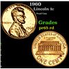 Image 1 : 1960 Proof Coin . Lincoln Cent 1c Grades Gem Proof Red