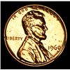 Image 2 : 1960 Proof Coin . Lincoln Cent 1c Grades Gem Proof Red