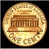 Image 3 : 1960 Proof Coin . Lincoln Cent 1c Grades Gem Proof Red