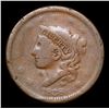 Image 2 : 1838 . . Coronet Head Large Cent 1c Grades vg, very good