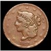 Image 2 : 1839 Booby Head . . Coronet Head Large Cent 1c Grades vf, very fine