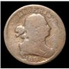 Image 2 : 1808 . . Draped Bust Half Cent 1/2c Grades vg+