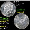 Image 1 : 1878-s DMPL Obverse . Morgan Dollar $1 Grades Choice Unc PL