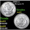 Image 1 : 1901-o . . Morgan Dollar $1 Grades Select Unc