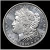 Image 2 : 1896-p DMPL Obverse . Morgan Dollar $1 Grades Choice+ Unc