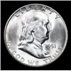 Image 2 : 1951-s . . Franklin Half Dollar 50c Grades Choice Unc