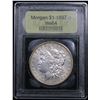 Image 2 : 1897-o . . Morgan Dollar $1 Graded Choice Unc by USCG