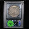 Image 4 : 1892-cc Rainbow Toned . . Morgan Dollar $1 Graded Select Unc by USCG