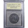 Image 2 : 1803 Sm date Lg Fraction . . Draped Bust Large Cent 1c Graded vf++ by USCG