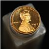 Image 2 : Proof 1974-s Lincoln cent 1c roll, 50 pieces