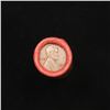Image 3 : Mixed small cents 1c orig shotgun roll, 1919-s one end, 1891 Indian cent other end