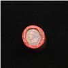Image 2 : Mixed small cents 1c orig shotgun roll, 1918-d one end, 1893 Indian cent other end