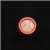 Image 3 : Mixed small cents 1c orig shotgun roll, 1918-d one end, 1893 Indian cent other end