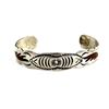 Vintage Navajo Sterling Inlay Bracelet