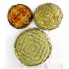 Image 2 : 3 Native American Hopi Sifter Baskets