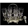 Image 1 : Silverplate and Glass Barware