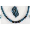 Image 2 : Stabilized Turquoise Necklace, Pendants, & Beads
