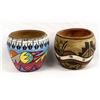 Image 1 : 2 Pieces of Native American Jemez Pottery