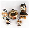 Image 1 : 5 Jemez Pottery Storyteller Miniatures