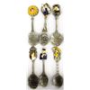Image 2 : 10 Pewter Collector Spoons