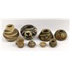 Image 1 : 8 Pieces of Vintage Pottery Miniatures