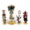 Image 1 : 4 Native American Hopi Miniature Kachinas