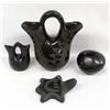 Image 1 : 4 Pieces of Native American Santa Clara Pottery