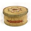 Iroquois Porcupine Quill & Birch Bark Basket