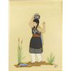 Image 1 : Zuni Serigraph Print by Percy Sandy ''Kai-Sa''