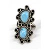 Image 1 : Vintage Navajo Sterling Turquoise Ring, Size 7.5