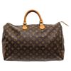 Image 2 : Louis Vuitton Monogram Canvas Leather Speedy 40 cm Bag