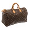 Image 5 : Louis Vuitton Monogram Canvas Leather Speedy 40 cm Bag