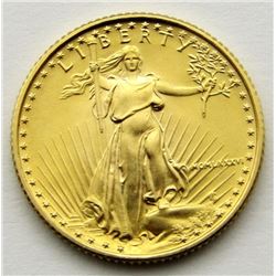 2002 $5 AMERICAN GOLD EAGLE COIN