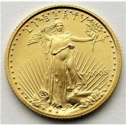2005 $5 AMERICAN GOLD EAGLE COIN