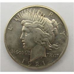 1921 PEACE DOLLAR