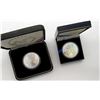 Image 3 : 2-2002 HOLOGRAM AMERICAN SILVER EAGLES