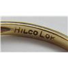 Image 3 : ANTIQUE 14k GOLD & DIAMOND WEDDING RING