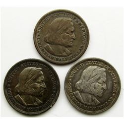 3-1892 COLUMBIAN HALF DOLLAR