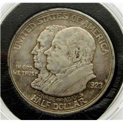 1923-S MONROE COMMEM HALF DOLLAR