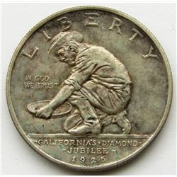 1925-S CALIFORNIA COMMEM HALF DOLLAR