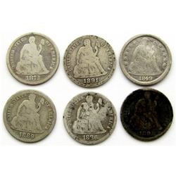 1849, 1872, 1886, 1889, 1891, 1891-O
