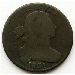 1801 DRAPED BUST LARGE CENT