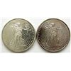 Image 1 : 2-SILVERTOWN .999 1oz SILVER ROUNDS