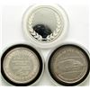 Image 2 : 3-NASCAR .999 1oz SILVER ROUNDS